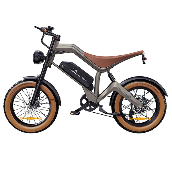 ZONVEER M20 elektromos kerékpár, 1000W motor, 48V 18.2Ah akku, 55 km/h, 80 km hatótáv, 20x4.0 zsírgumi, Shimano 7 seb., hidraulikus fék, NFC