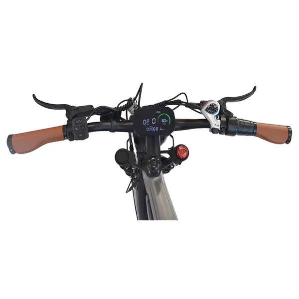 ZONVEER M20 elektromos kerékpár, 1000W motor, 48V 18.2Ah akku, 55 km/h, 80 km hatótáv, 20x4.0 zsírgumi, Shimano 7 seb., hidraulikus fék, NFC