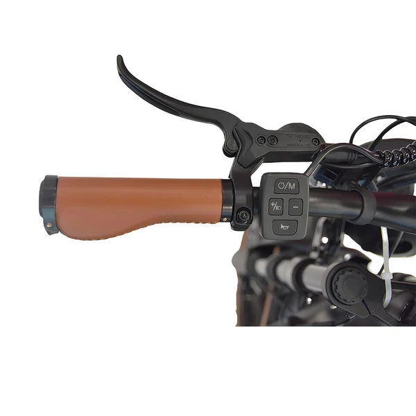 ZONVEER M20 elektromos kerékpár, 1000W motor, 48V 18.2Ah akku, 55 km/h, 80 km hatótáv, 20x4.0 zsírgumi, Shimano 7 seb., hidraulikus fék, NFC