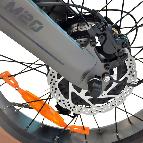 ZONVEER M20 elektromos kerékpár, 1000W motor, 48V 18.2Ah akku, 55 km/h, 80 km hatótáv, 20x4.0 zsírgumi, Shimano 7 seb., hidraulikus fék, NFC