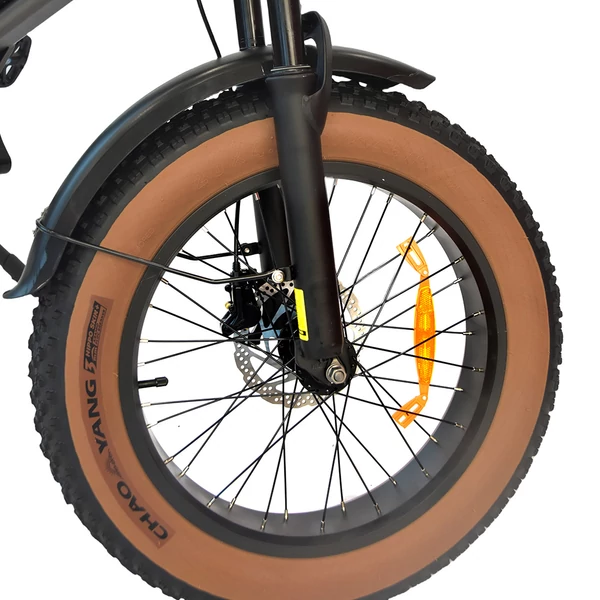 ZONVEER M20 elektromos kerékpár, 1000W motor, 48V 18.2Ah akku, 55 km/h, 80 km hatótáv, 20x4.0 zsírgumi, Shimano 7 seb., hidraulikus fék, NFC