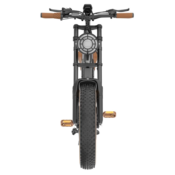 ZONVEER M20 elektromos kerékpár, 1000W motor, 48V 18.2Ah akku, 55 km/h, 80 km hatótáv, 20x4.0 zsírgumi, Shimano 7 seb., hidraulikus fék, NFC