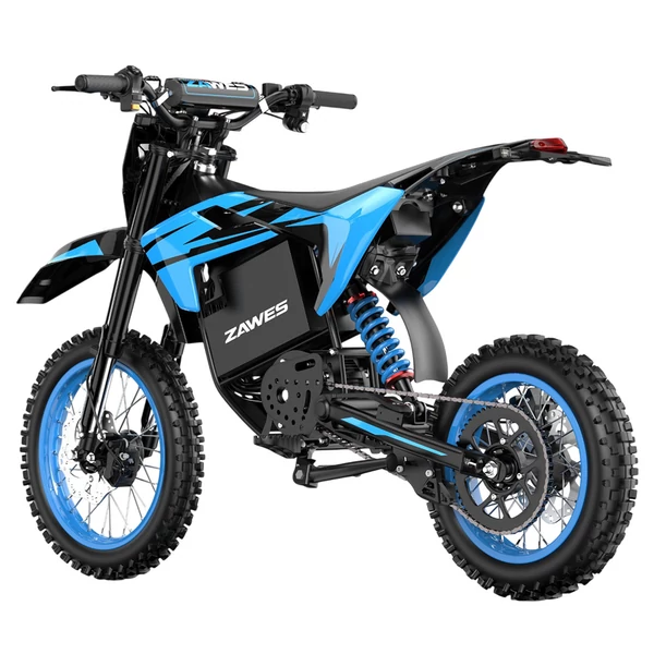 ZAWES S3 elektromos motor 2000W középmotorral, 5000W csúcsteljesítménnyel, 60V akkumulátorral, 70 km/h végsebességgel és 70 km hatótávval