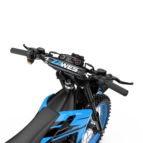 ZAWES S3 elektromos motor 2000W középmotorral, 5000W csúcsteljesítménnyel, 60V akkumulátorral, 70 km/h végsebességgel és 70 km hatótávval
