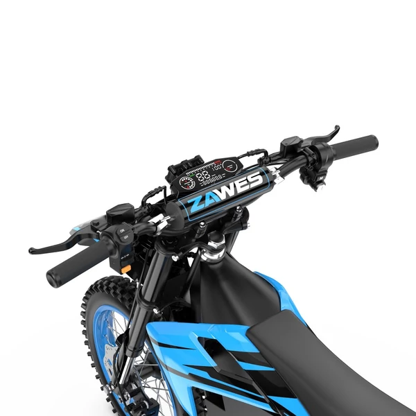 ZAWES S3 elektromos motor 2000W középmotorral, 5000W csúcsteljesítménnyel, 60V akkumulátorral, 70 km/h végsebességgel és 70 km hatótávval