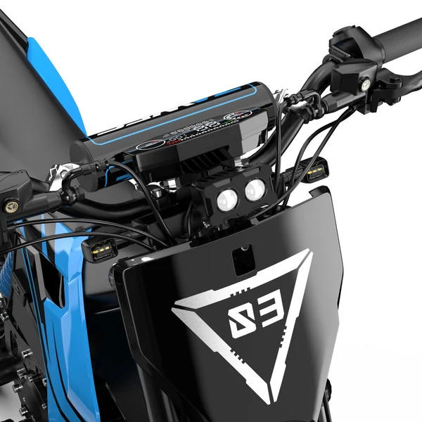 ZAWES S3 elektromos motor 2000W középmotorral, 5000W csúcsteljesítménnyel, 60V akkumulátorral, 70 km/h végsebességgel és 70 km hatótávval