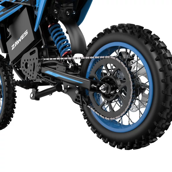 ZAWES S3 elektromos motor 2000W középmotorral, 5000W csúcsteljesítménnyel, 60V akkumulátorral, 70 km/h végsebességgel és 70 km hatótávval
