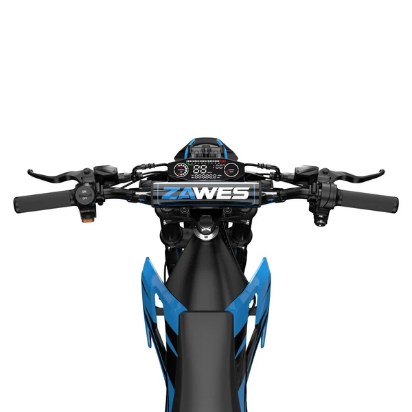 ZAWES S3 elektromos motor 2000W középmotorral, 5000W csúcsteljesítménnyel, 60V akkumulátorral, 70 km/h végsebességgel és 70 km hatótávval