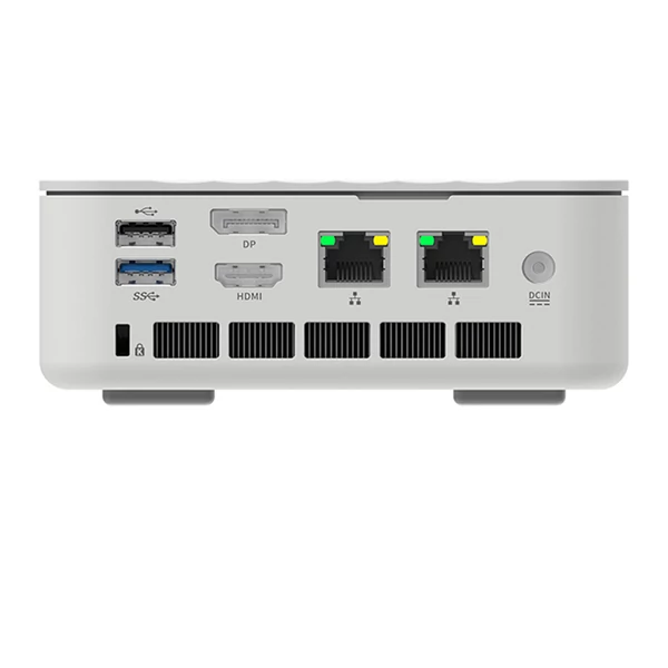 FIREBAT AM02 Mini PC barebone, Ryzen 5 7430U, Radeon, 4K tripla kijelző, 2.5G LAN, WiFi 6, BT 5.2 (RAM/SSD nélkül)