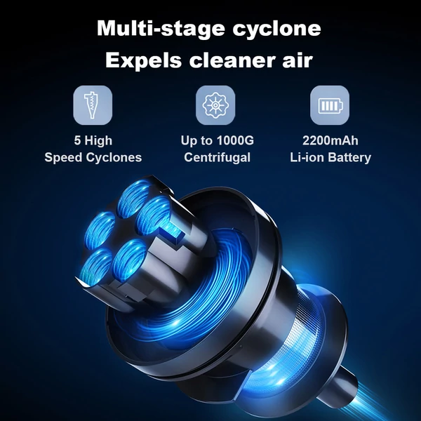 Liectroux i10 vezeték nélküli 250W, 27kPa állóporszívó, porérzékelés, érintőkijelző, LED fény, 45 perc üzemidő, szőnyeghez, padlóhoz, autóhoz, állatszőrhöz