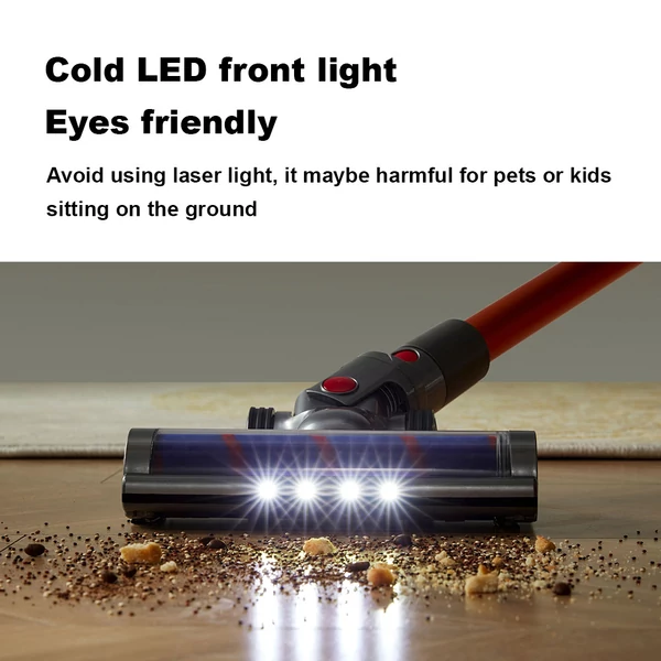 Liectroux i10 vezeték nélküli 250W, 27kPa állóporszívó, porérzékelés, érintőkijelző, LED fény, 45 perc üzemidő, szőnyeghez, padlóhoz, autóhoz, állatszőrhöz