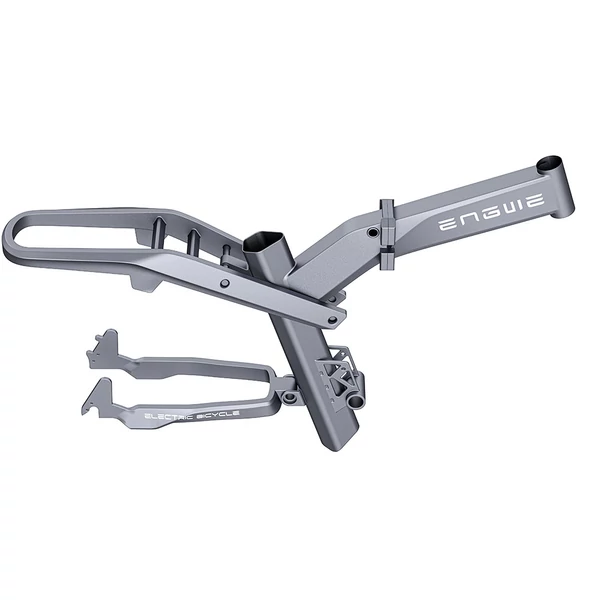 ENGWE X26 elektromos kerékpár dupla akkumulátorral, 26×4.0 zsíros gumikkal, 1000W motorral, 50 km/h végsebességgel, 100 km hatótávval – Szürke