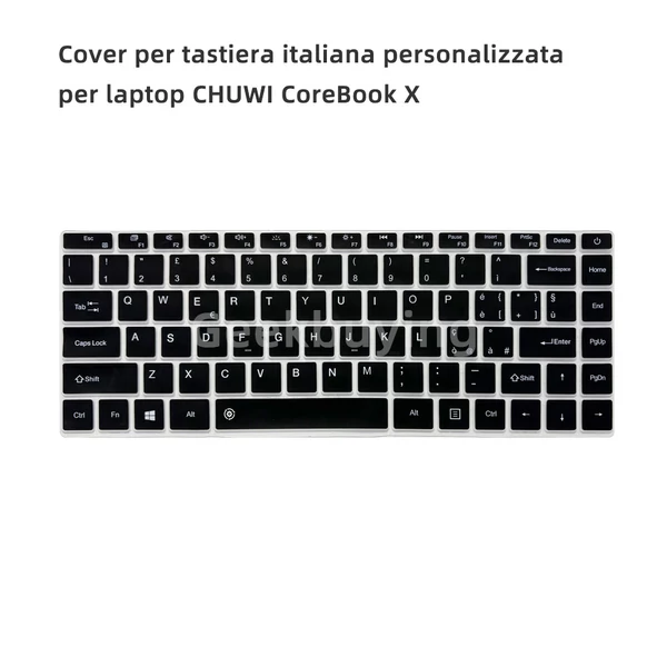 CHUWI CoreBook X laptop billentyűzetvédő fólia – olasz kiosztáshoz