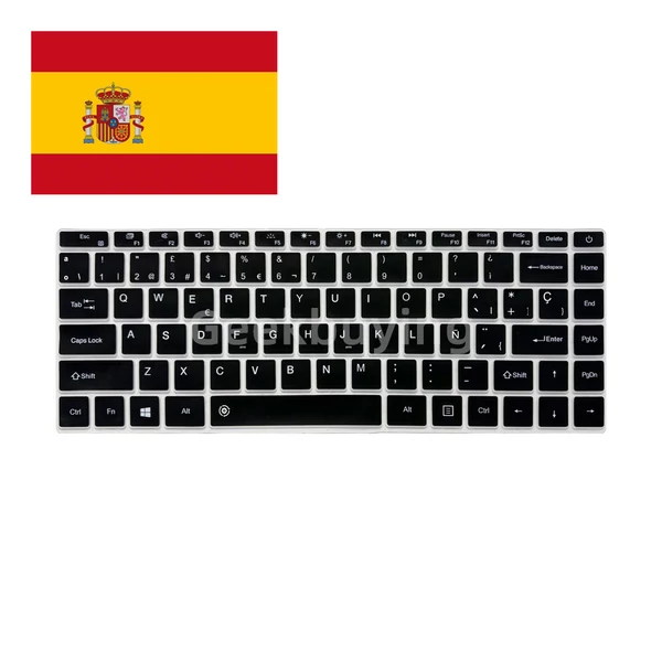 CHUWI CoreBook X laptop billentyűzetvédő fólia – spanyol kiosztáshoz