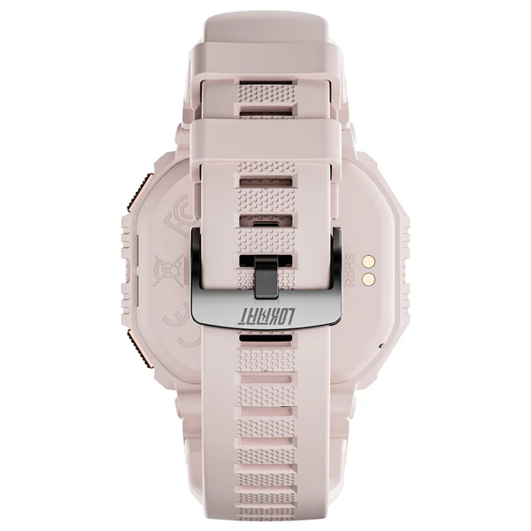 LOKMAT OCEAN GT okosóra – 1.75'' kijelző, zseblámpa, iránytű, AI hangasszisztens, BT hívás, 3ATM vízálló, egészségfigyelés, 100+ sportmód – Arany