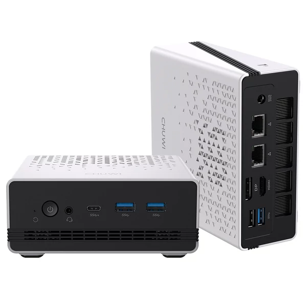 CHUWI UBox mini PC – Ryzen 5 6600H, 16GB LPDDR5, 512GB SSD, 4K triplamonitor, WiFi 6, BT 5.3