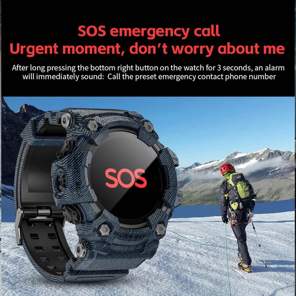 LOKMAT ATTACK GT okosóra – 1.32'' HD érintőkijelző, IP68 vízálló, 100+ sportmód, Bluetooth hívás, pulzus- és alvásmérés, 15 napos üzemidő – Fekete