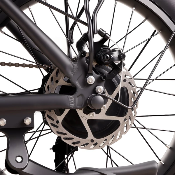 E·Bycco S1 összecsukható e-bike, 250W, 36V 10.4Ah akku, 25 km/h, 30–50 km, 20×3.0” gumi, Shimano 7 seb., dupla tárcsafék