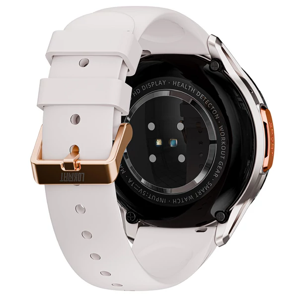 LOKMAT APPLLP 3 okosóra – 1.6'' AMOLED HD kijelző, SIM támogatás, 3GB+32GB, GPS, WiFi, egészség‑ és fitneszmonitor – Ezüst