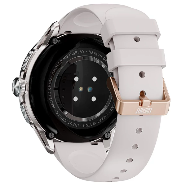 LOKMAT APPLLP 3 okosóra – 1.6'' AMOLED HD kijelző, SIM támogatás, 3GB+32GB, GPS, WiFi, egészség‑ és fitneszmonitor – Ezüst