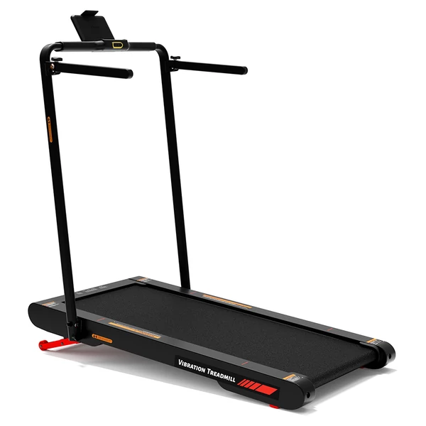 Sperax P3Max rezgő gyaloglópad kapaszkodóval, csendes 2.5HP motorral, 10% dőléssel és 160 kg teherbírással