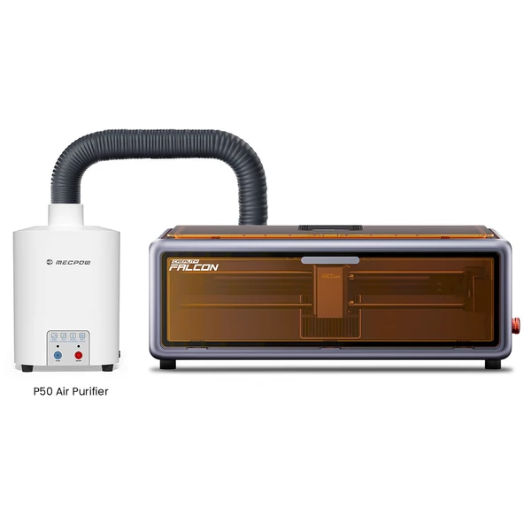 Creality Falcon A1 10W lézer + 50W, 128 m³/h füstelszívó készlet