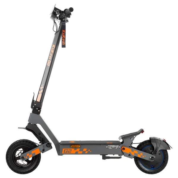 KuKirin G2 elektromos roller, 500W motor, 48V 15.6Ah akku, 65 km hatótáv, 25 km/h, 10” defektálló gumi, dupla tárcsafék, IPX4