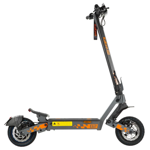 KuKirin G2 elektromos roller, 500W motor, 48V 15.6Ah akku, 65 km hatótáv, 25 km/h, 10” defektálló gumi, dupla tárcsafék, IPX4
