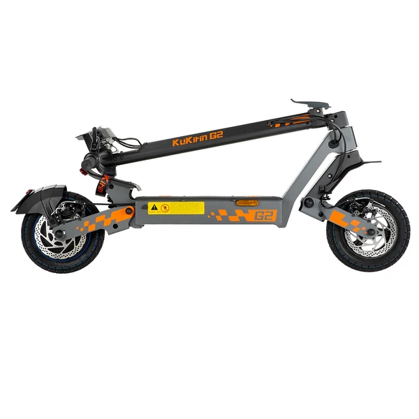KuKirin G2 elektromos roller, 500W motor, 48V 15.6Ah akku, 65 km hatótáv, 25 km/h, 10” defektálló gumi, dupla tárcsafék, IPX4