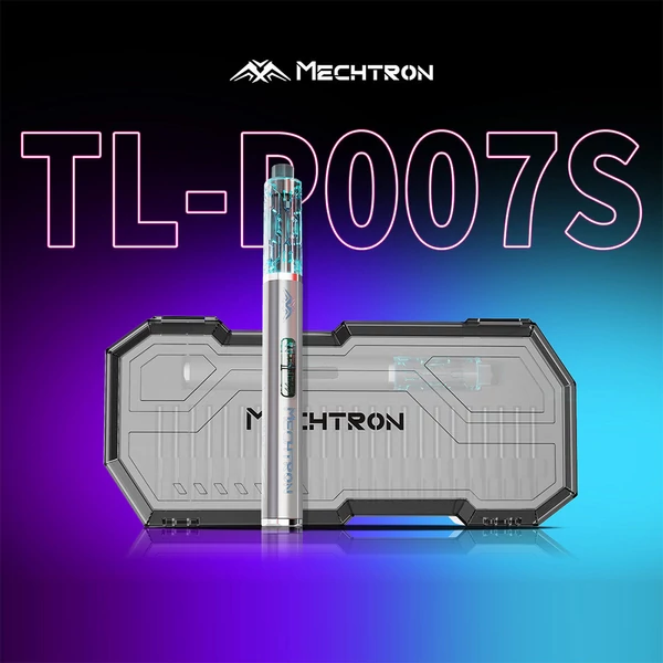 MECHTRON TL‑I007S 4V Cyber csavarhúzó – 5 Nm elektromos, 8 Nm kézi nyomaték, 270 RPM, 1500 mAh akku, Type‑C gyorstöltés, LED, mágneses bitek