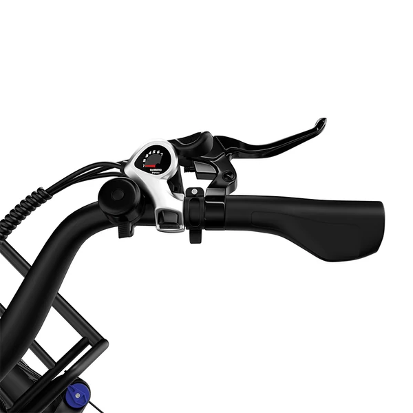 E·Bycco V1 elektromos kerékpár, 250W (500W), 36V 15.6Ah kivehető akku, 25 km/h, akár 90 km hatótáv, 28” e-bike, SHIMANO 7 seb., dupla tárcsafék – Fekete