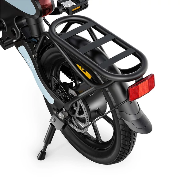 DYU C2 összecsukható elektromos kerékpár, 250W motor, 48V 7.5Ah akku, 25 km/h, 50 km hatótáv, 16” terepgumi, tárcsafék, IP54