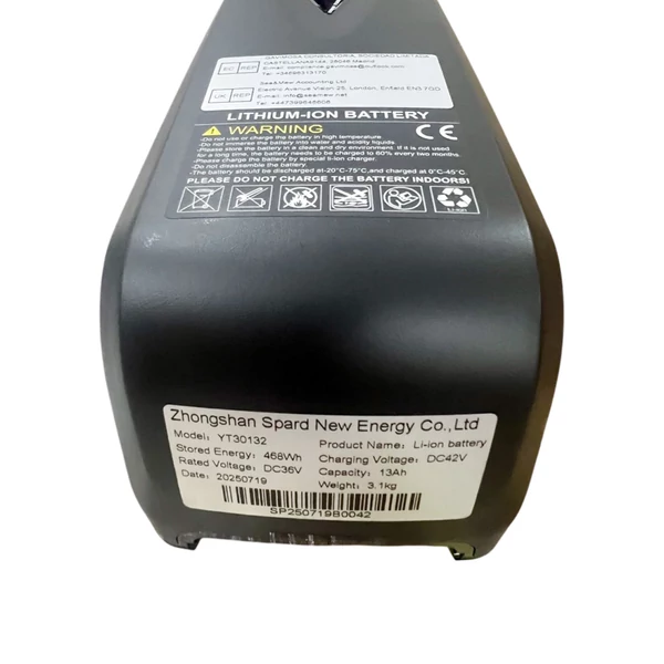 Akkumulátor Touroll MA2 elektromos kerékpárhoz – nagy kapacitású csereakku e‑bike‑hoz