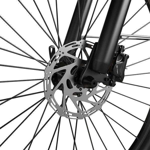 PIXAR C1 PRO városi elektromos kerékpár, 250W motor, 36V 18Ah akku, 80–100 km hatótáv, 25 km/h, Shimano 7 fokozat, hidraulikus fék, kosárral – Kék