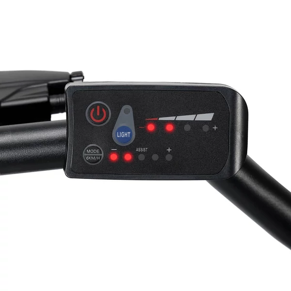 Touroll B1 elektromos városi kerékpár, 250W motorral, 45Nm nyomatékkal, 26x1.95 gumi, 36V 15.6Ah akkumulátor, 90km hatótáv, 7 sebesség, IPX4 – Szürke