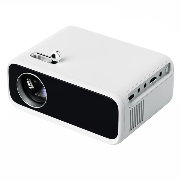 Wanbo Mini Pro LCD projektor, Android 9.0 rendszerrel, 250 ANSI fényerővel, négypontos trapézkorrekcióval