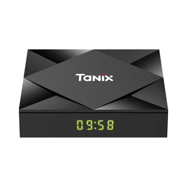 TANIX TX6S Android TV Box – Allwinner H616, 2GB RAM 8GB ROM, Dual WiFi, LAN, Bluetooth, USB és TF kártyahely