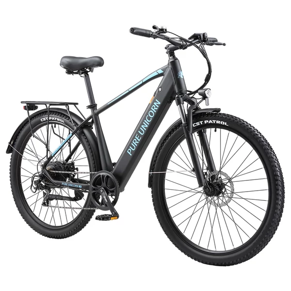PURE UNICORN U3 elektromos kerékpár, 750W motor, 48V 12.8Ah akku, 29” kerék, 45 km/h, 60 km hatótáv