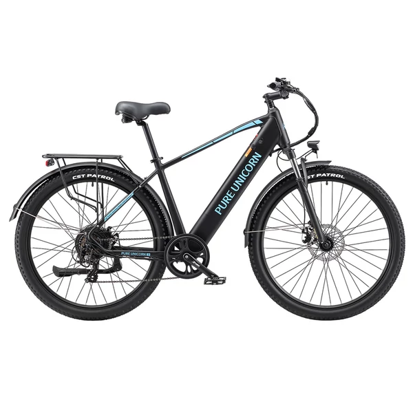PURE UNICORN U3 elektromos kerékpár, 750W motor, 48V 12.8Ah akku, 29” kerék, 45 km/h, 60 km hatótáv