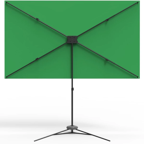 Pixthink 90 hüvelykes green screen állvánnyal, 16:9 képarányú fotó‑ és videóháttér