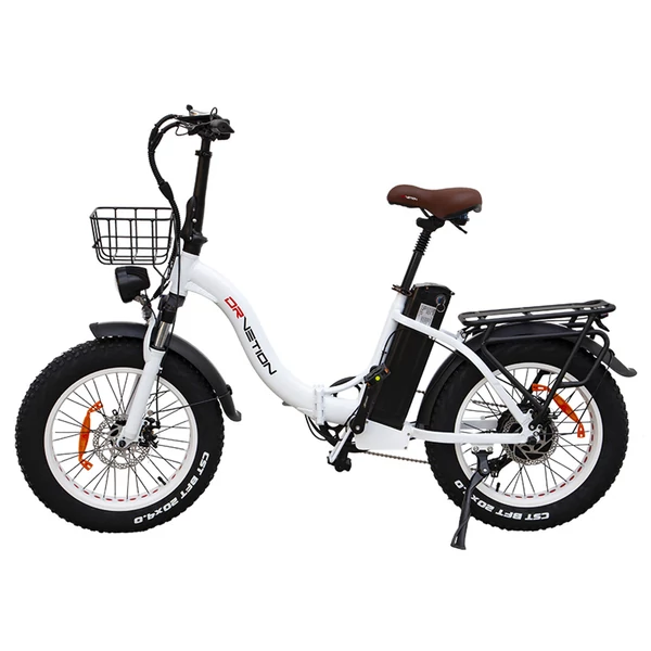 DRVETION CT20 elektromos kerékpár, 750W motor, 45 km/h, 48V 15Ah Samsung akku, 20×4.0” vastag gumi, összecsukható, Shimano 7 sebesség