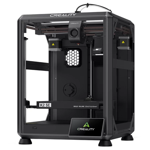 Creality K2 SE Combo 3D nyomtató, 500mm/s sebesség, 0.1mm pontosság, 220×215×245mm térfogat, automata szintezés, 300°C fúvóka