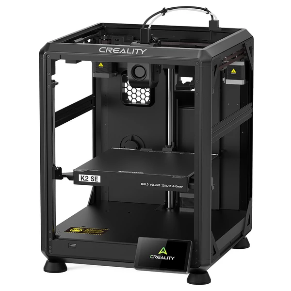 Creality K2 SE Combo 3D nyomtató, 500mm/s sebesség, 0.1mm pontosság, 220×215×245mm térfogat, automata szintezés, 300°C fúvóka