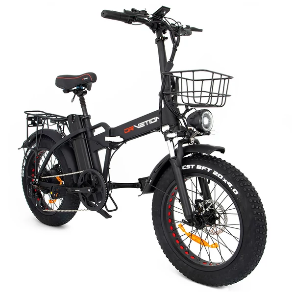 DRVETION AT20 Pro e-bike, 750W BAFANG motor, 48V 15Ah Samsung akku, 130km hatótáv, 45km/h, 20×4.0 fat gumi, hidraulikus fék, összecsukható – Fekete