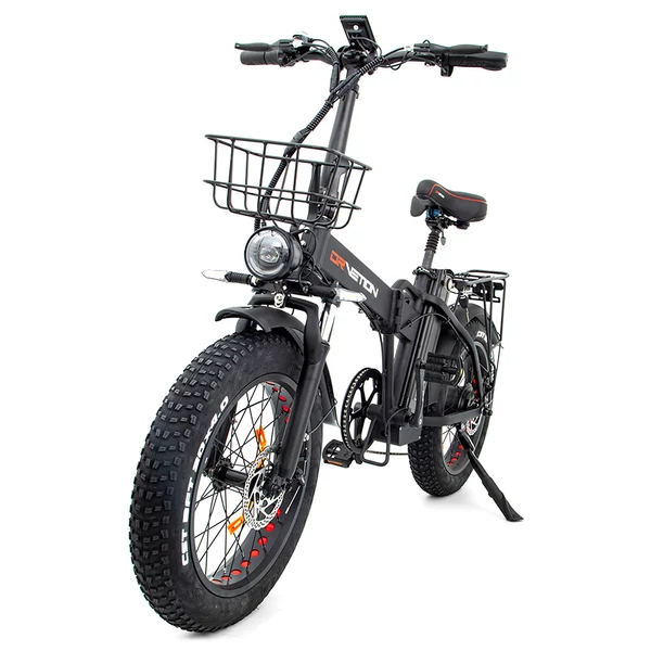 DRVETION AT20 Pro e-bike, 750W BAFANG motor, 48V 15Ah Samsung akku, 130km hatótáv, 45km/h, 20×4.0 fat gumi, hidraulikus fék, összecsukható – Fekete