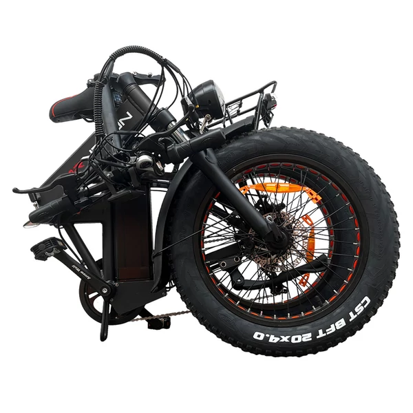 DRVETION AT20 Pro e-bike, 750W BAFANG motor, 48V 15Ah Samsung akku, 130km hatótáv, 45km/h, 20×4.0 fat gumi, hidraulikus fék, összecsukható – Fekete