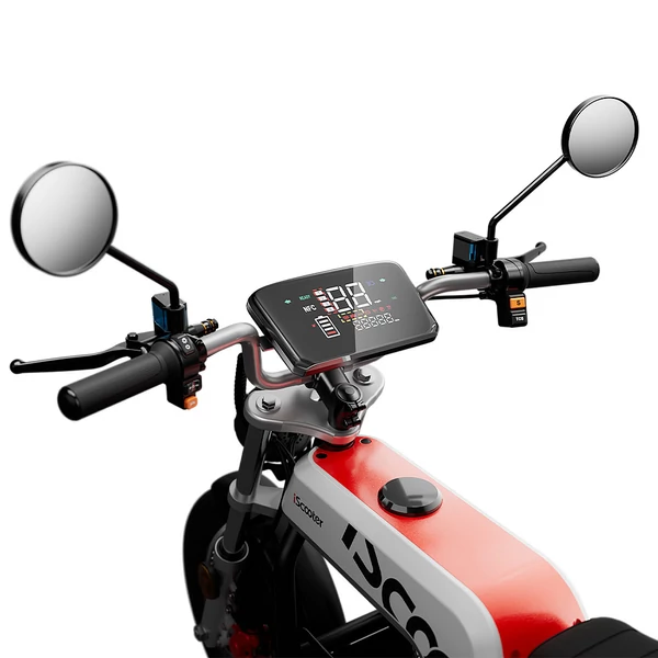 iScooter DX5Pro elektromos roller, 2000W motor, 60km/h, 52V 20Ah akku, 100km hatótáv, 17" tubeless fat gumi, hidraulikus fék, NFC, riasztó