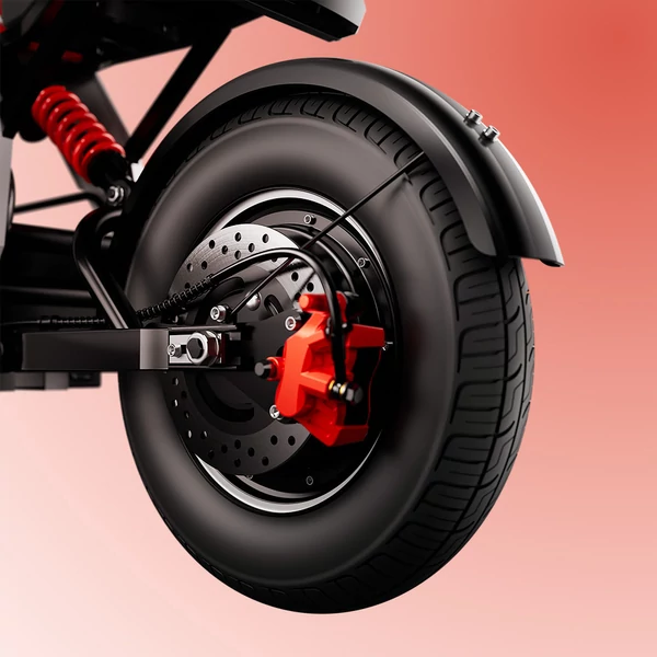 iScooter DX5Pro elektromos roller, 2000W motor, 60km/h, 52V 20Ah akku, 100km hatótáv, 17" tubeless fat gumi, hidraulikus fék, NFC, riasztó