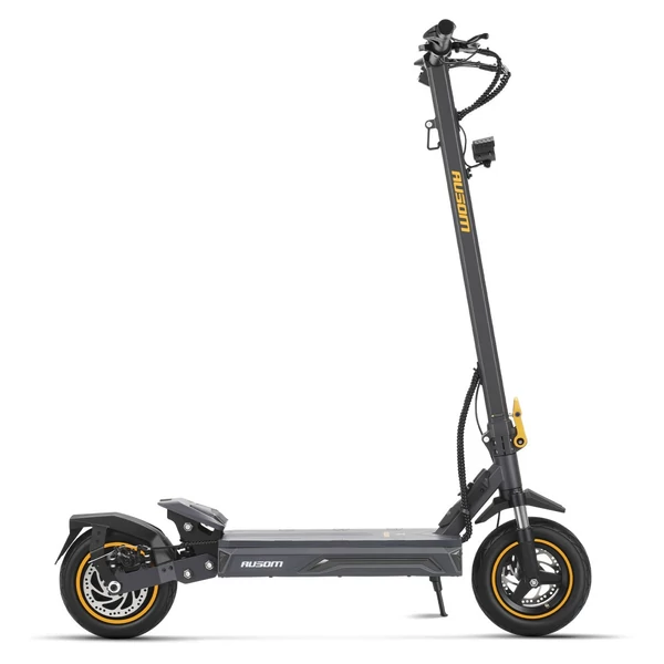 Ausom K20 elektromos roller, 1100W csúcsteljesítmény, 70km hatótáv, 45km/h, 48V 13.5Ah akku, dupla tárcsafék, 10" tömlő nélküli gumi, NFC, összecsukható
