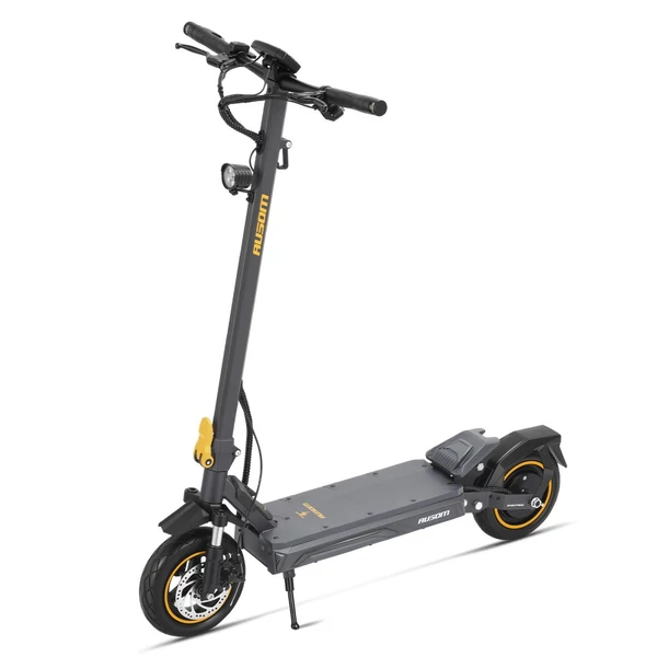 Ausom K20 elektromos roller, 1100W csúcsteljesítmény, 70km hatótáv, 45km/h, 48V 13.5Ah akku, dupla tárcsafék, 10" tömlő nélküli gumi, NFC, összecsukható